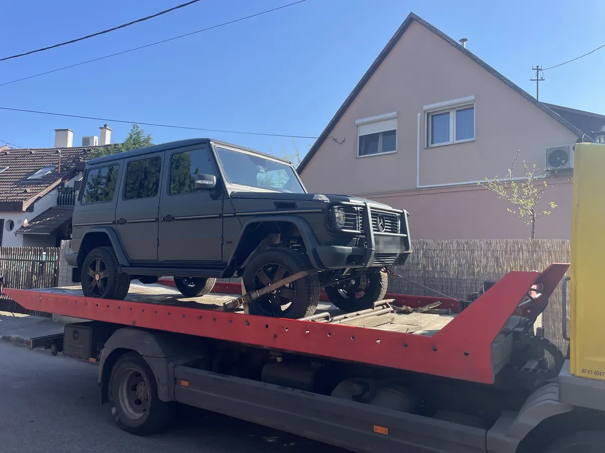 Mercedes G-osztály Nándi trélerén