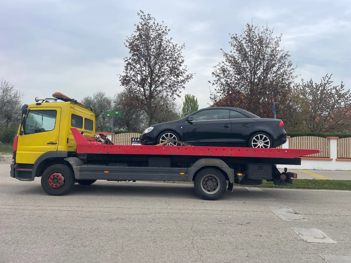 VW cabrio Nándi trélerén